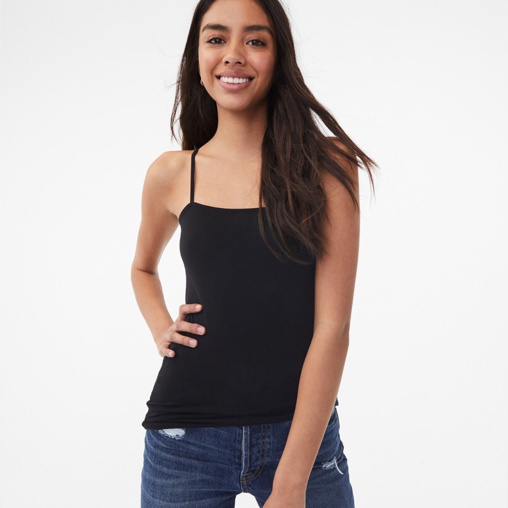 Long black extra small Aeropostale tank top